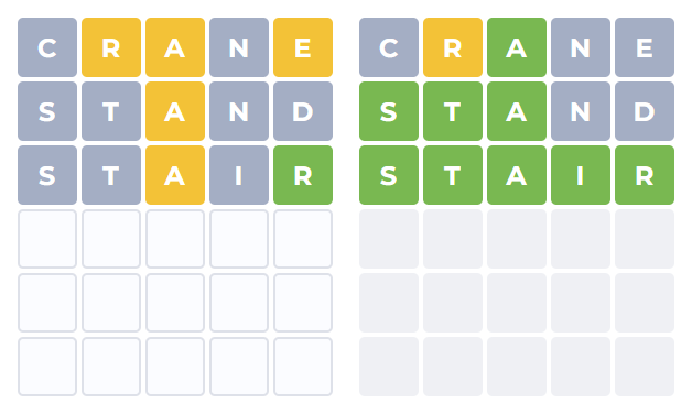 Waffle is a Wordle-like about swapping letters across a five-word grid